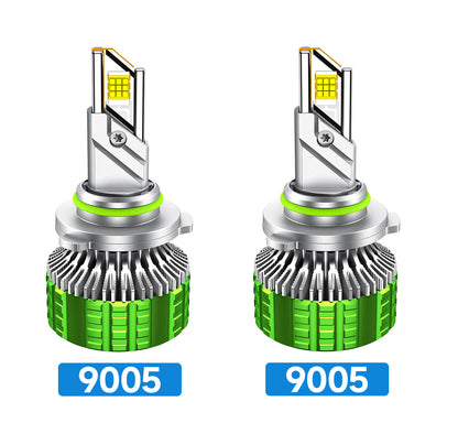 K22 H11/H9/H8/H1/H4/H7 150W 6000K 30000LM IP68 LED Headlight Bulbs 2Pcs