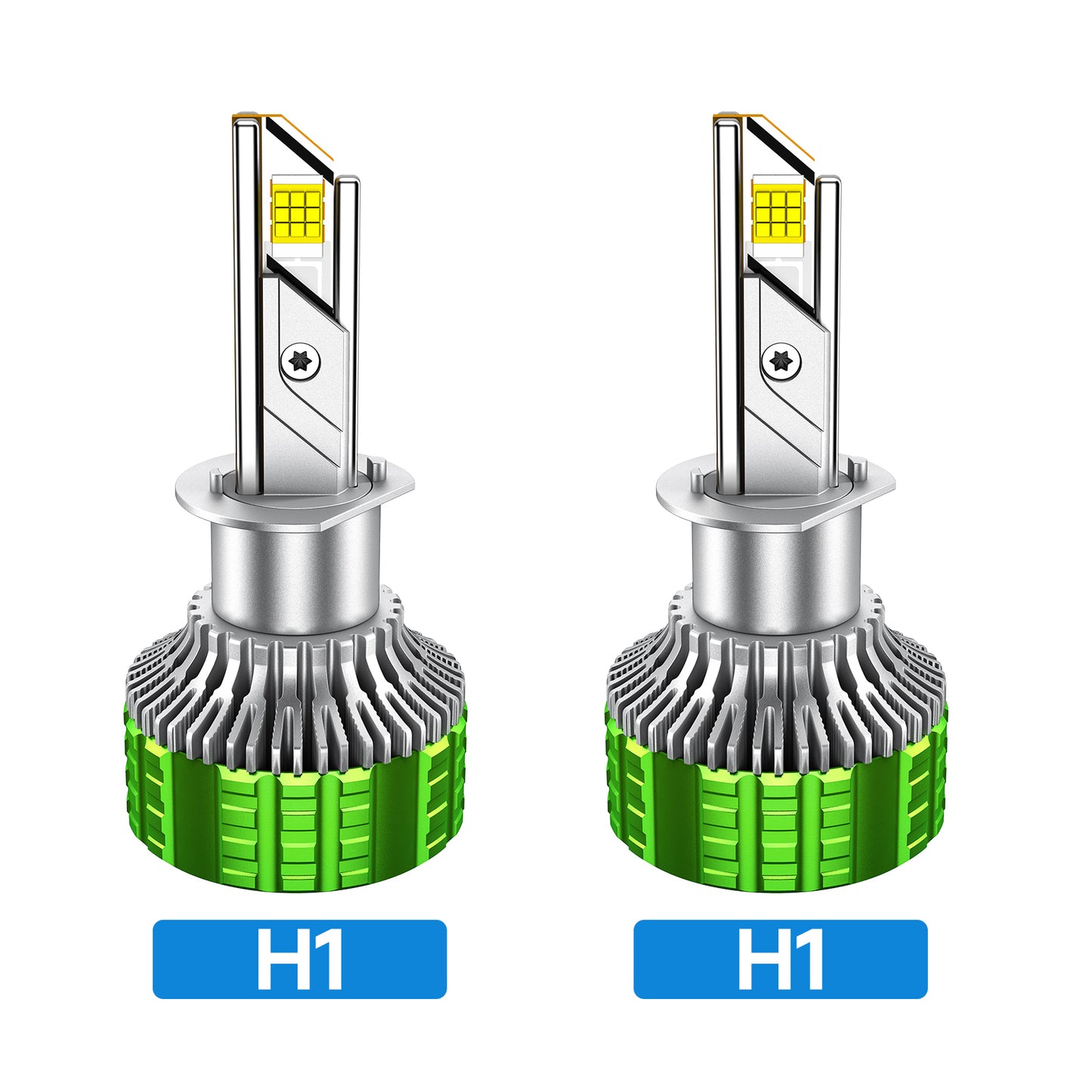 K22 H11/H9/H8/H1/H4/H7 150W 6000K 30000LM IP68 LED Headlight Bulbs 2Pcs