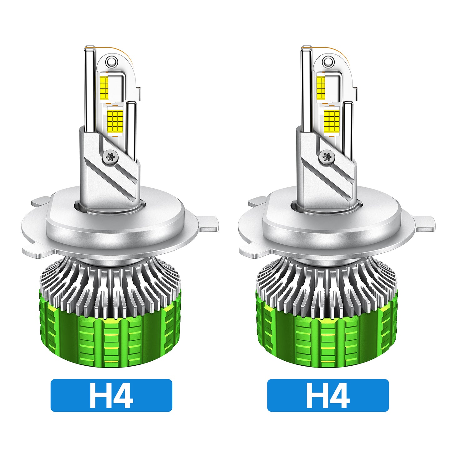 K22 H11/H9/H8/H1/H4/H7 150W 6000K 30000LM IP68 LED Headlight Bulbs 2Pcs